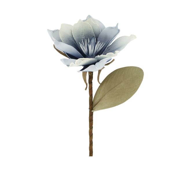 Flower magnolia jute 77x18x18cm - Grey