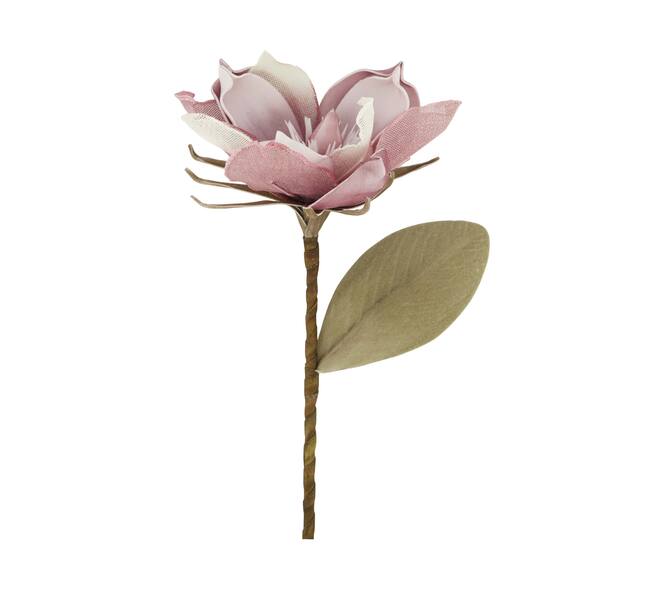 Flower magnolia jute 77x18x18cm