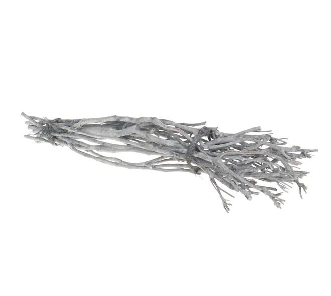 Branch 250gr pear wood bundle 12x10x54cm - White