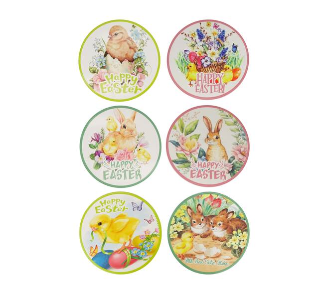 Placemat round ceramic 25x25x0.8cm A/6