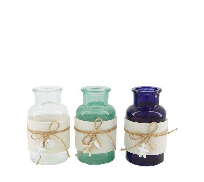 Bottle glass 7.8x7.2x12.5cm C/3