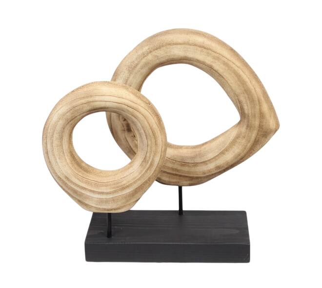 Statue paulownia wood 40x14x38cm