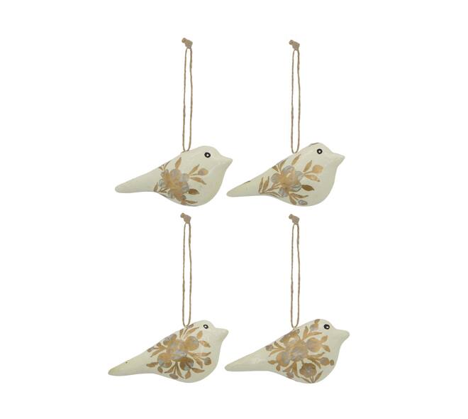 Hanger bird paper mache 11x4.5x5.5cm A/4