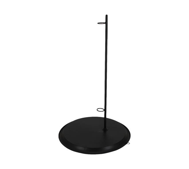 Pinholder for xxl flower metal 35x35x60cm - Black
