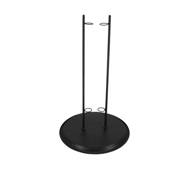 Pinholder for xxl flower metal 35x35x60cm - Black
