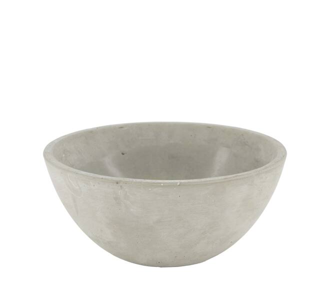 Bowl cement 18x18x8cm