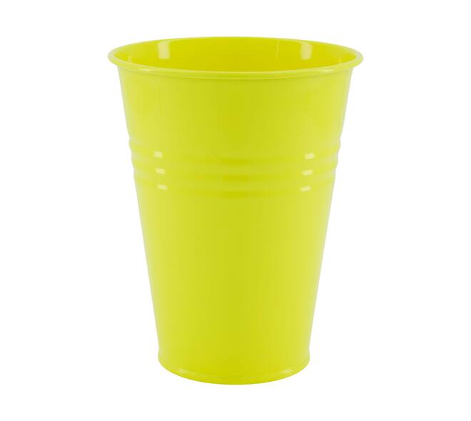 Bucket metal 13x13x17cm