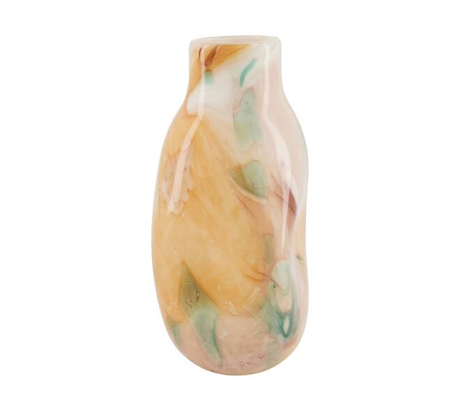 Vase glass 17.5x17.5x33cm - Multi