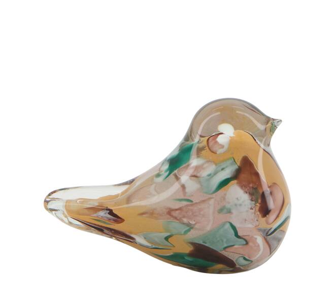 Bird glass 12x6x7cm