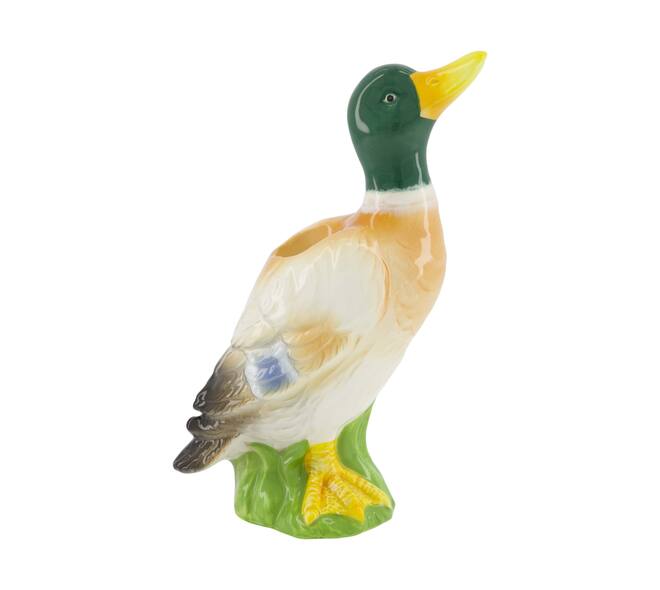 Dinner candle duck ceramic 12.7x7.9x19.4cm - Multi