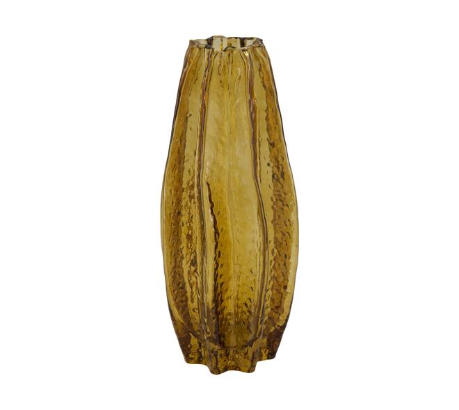 Vase glass 13.5x13.5x29.5cm