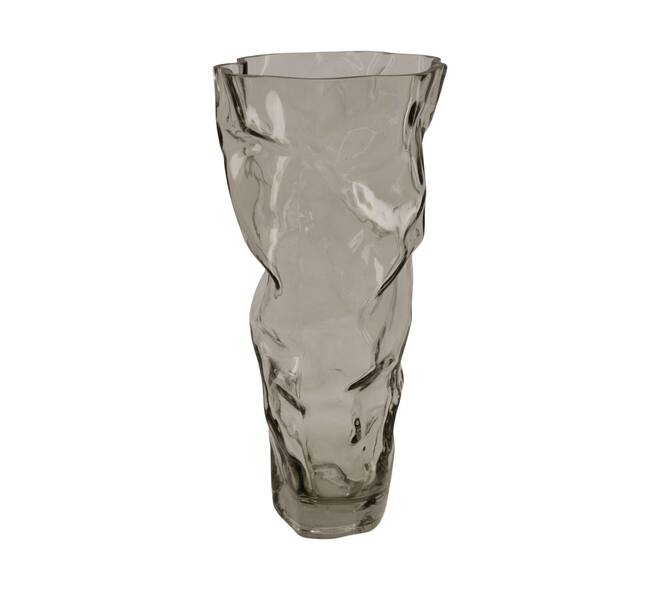 Vase glass 15.5x15.5x32cm