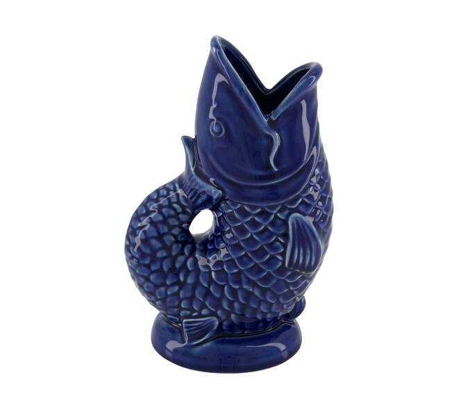 Vase fish porcelain 16.5x11x25.8cm