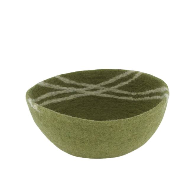 Bowl wool 26x26x11cm