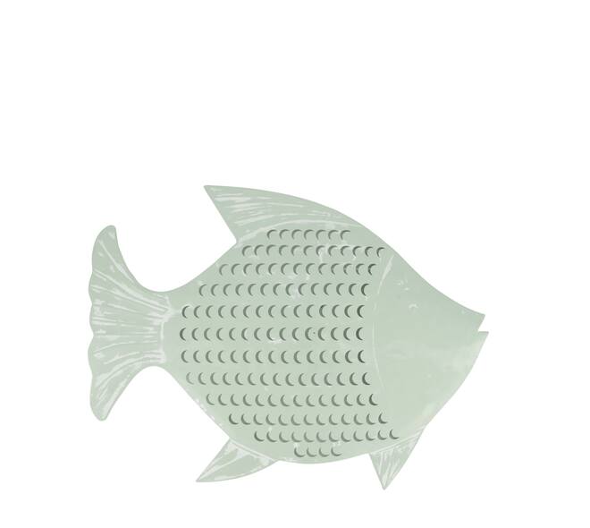 Wall art fish metal 58x4.5x44.5cm