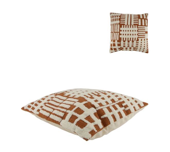Cushion cotton 45x45x9cm