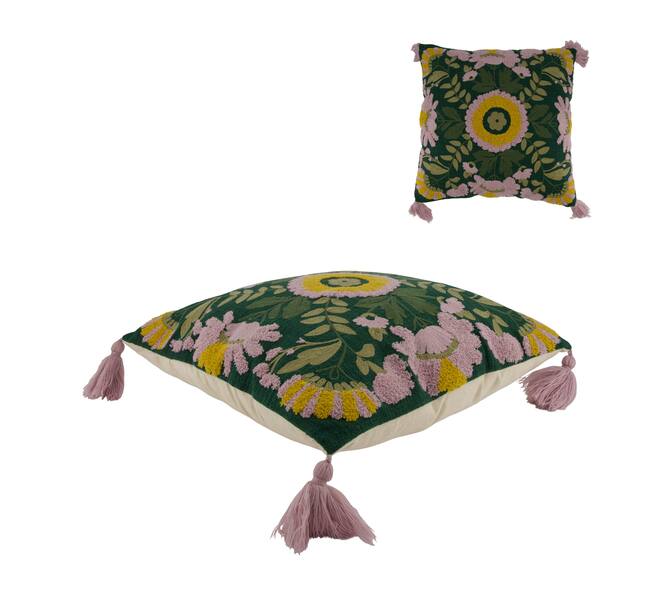 Cushion cotton 45x45x9cm