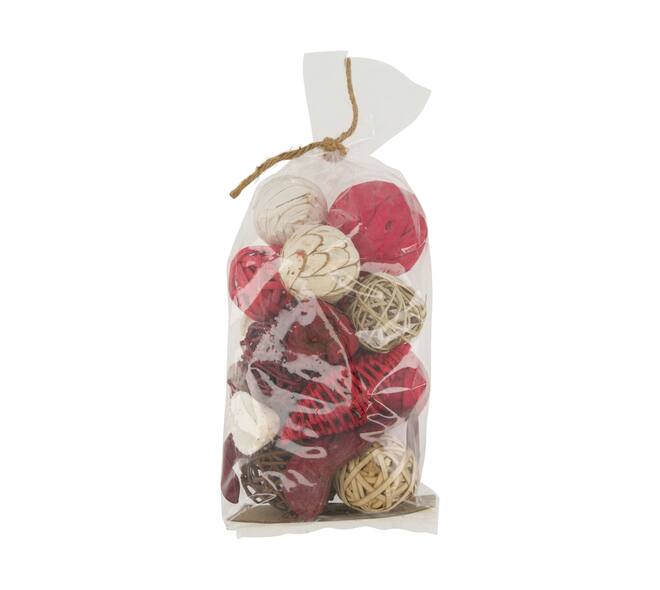 Bag deco mix nature 15x9x32cm