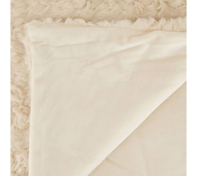 Plaid honeycomb polyester 170x130x2cm