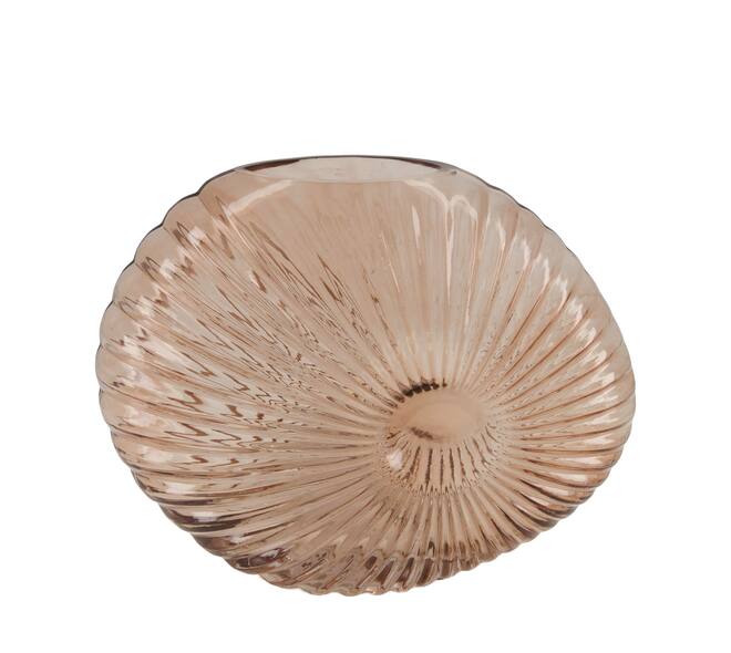 Vase glass 25x12x20cm