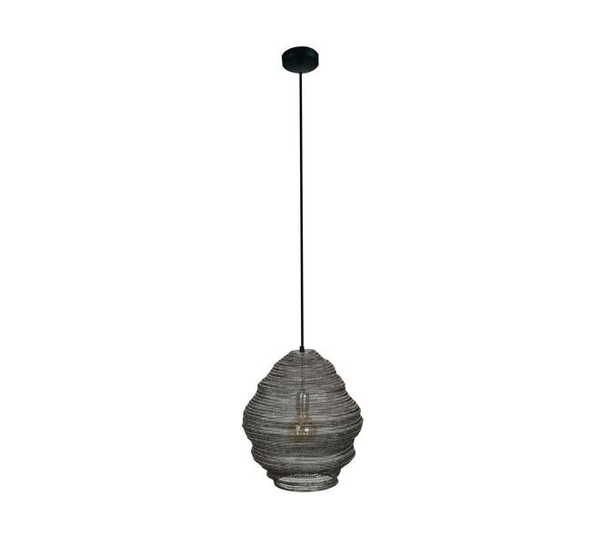 Ceiling light oval metal 37x37x40cm