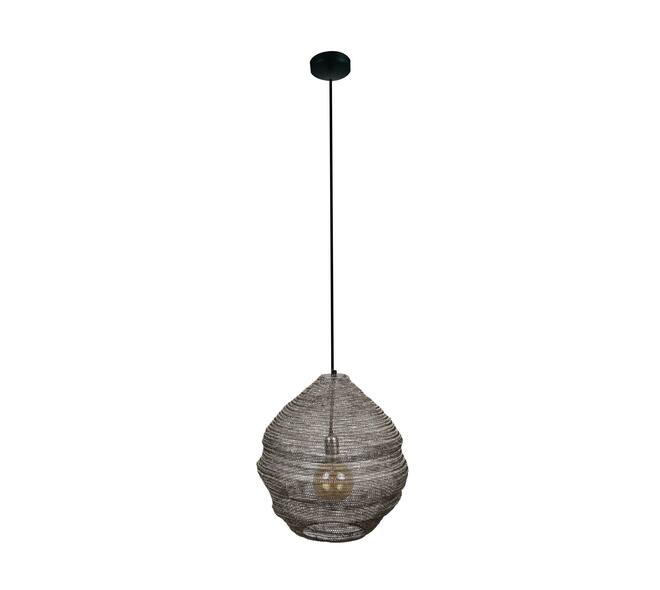 Ceiling light oval metal 47x47x46cm