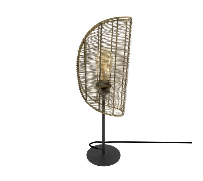 Table lamp metal 19x15x60cm