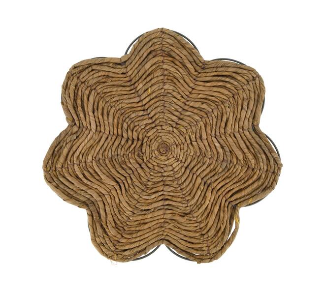 Placemat flower nature 38x38x2cm