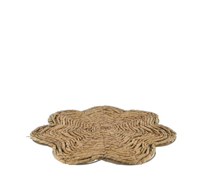 Placemat flower nature 38x38x2cm