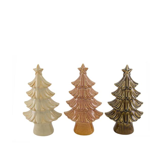 Statue tree ceramic 20x11.5x35cm C/3