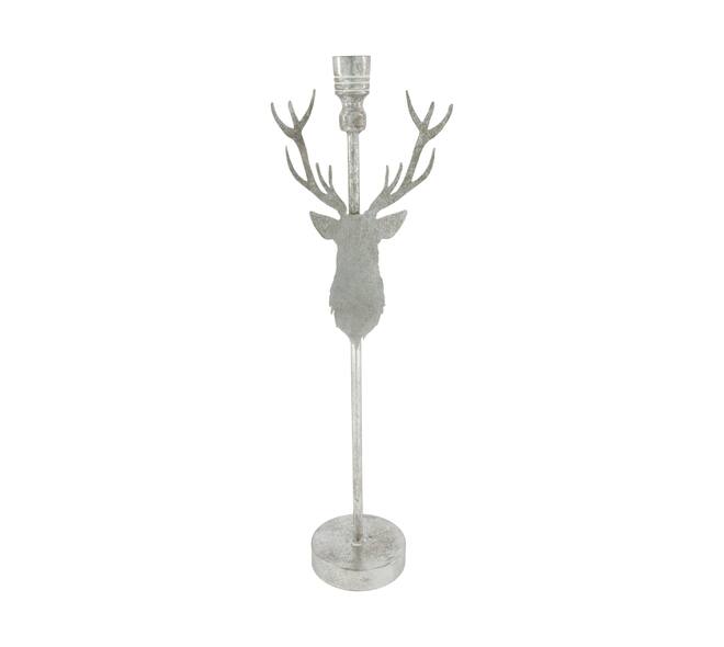Dinnercandle holder deer metal 16x10.5x51.5cm