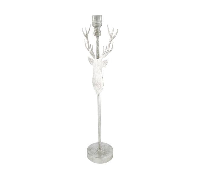 Dinnercandle holder deer metal 16x10.5x51.5cm