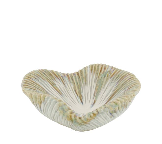 Bowl ceramic 26x26x10cm - White