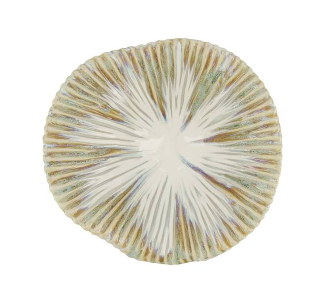 Bowl ceramic 26x26x10cm - White