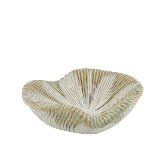 Bowl ceramic 36x36x13cm - White