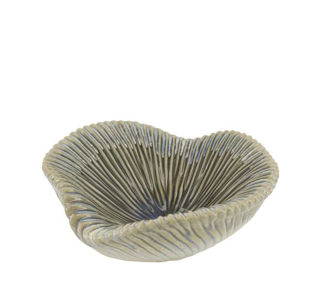 Bowl ceramic 26x26x10cm - Grey