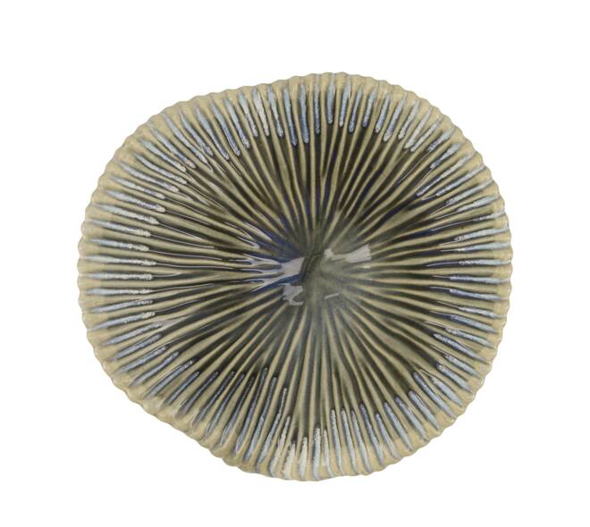 Bowl ceramic 26x26x10cm - Grey
