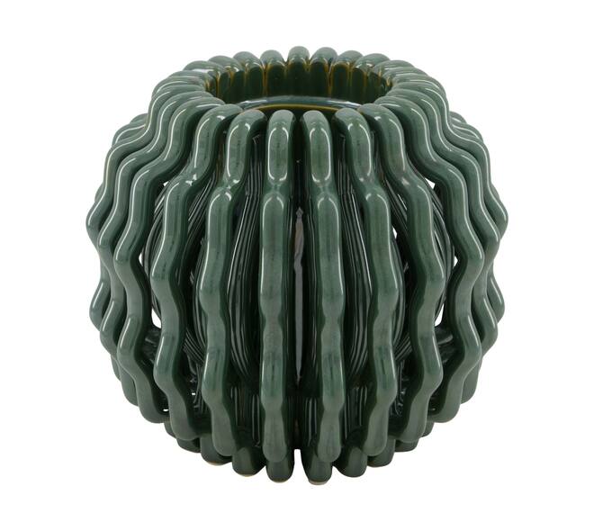 Planter round ceramic 23x23x20cm