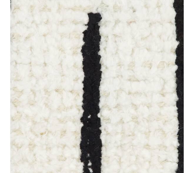 Cushion square embroidery chenille cotton 45x45x8cm