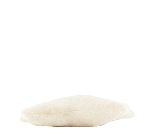 Cushion star furry polyester 45x45x8cm