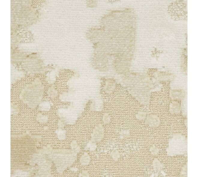 Cushion square polyester with print 45x45x8cm - Cream