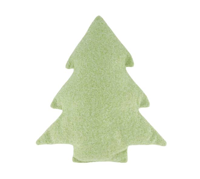 Cushion tree polyester 45x40x8cm - Green