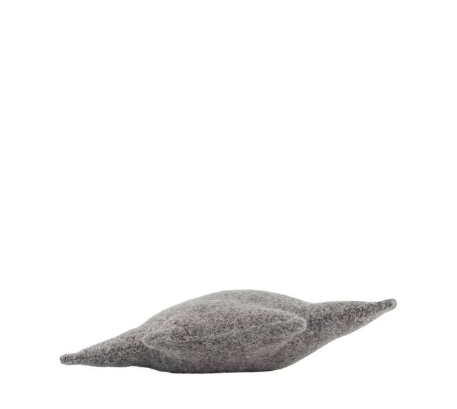 Cushion tree polyester 45x40x8cm - Grey