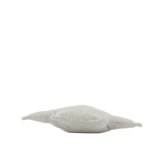 Cushion tree polyester 45x40x8cm - Grey