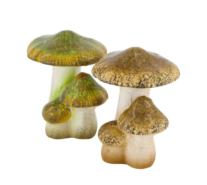Mushroom ceramic 11x9.5x12cm C/2
