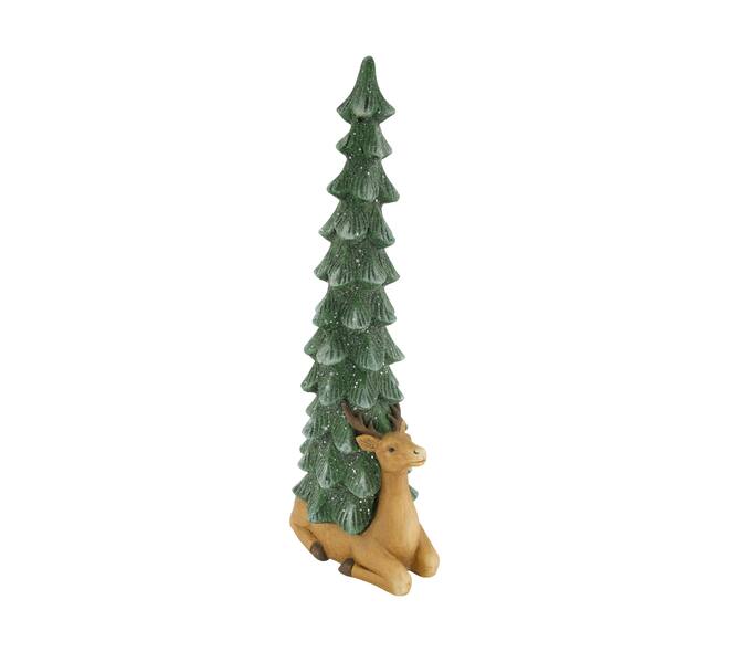 Figurine reindeer tree magnesium 24x15.5x61cm