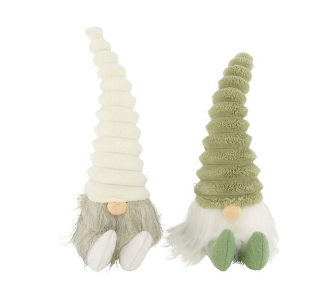 Figurine gnome polyester 8x12x26cm - Multi