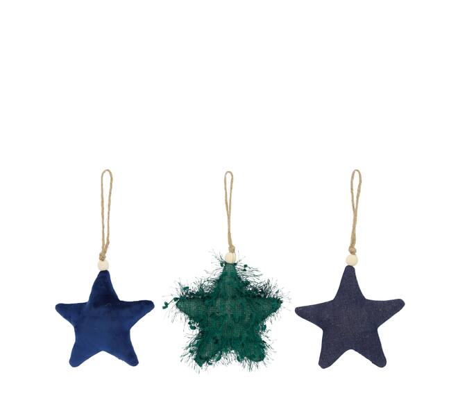 Hanger star fabric 15x4x15cm A/3