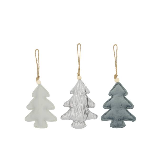 Hanger tree fabric 12.5x4x17cm  - Grey