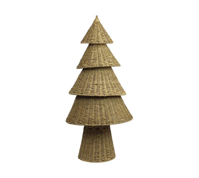 Tree seagrass 54x54x118cm KD - Natural